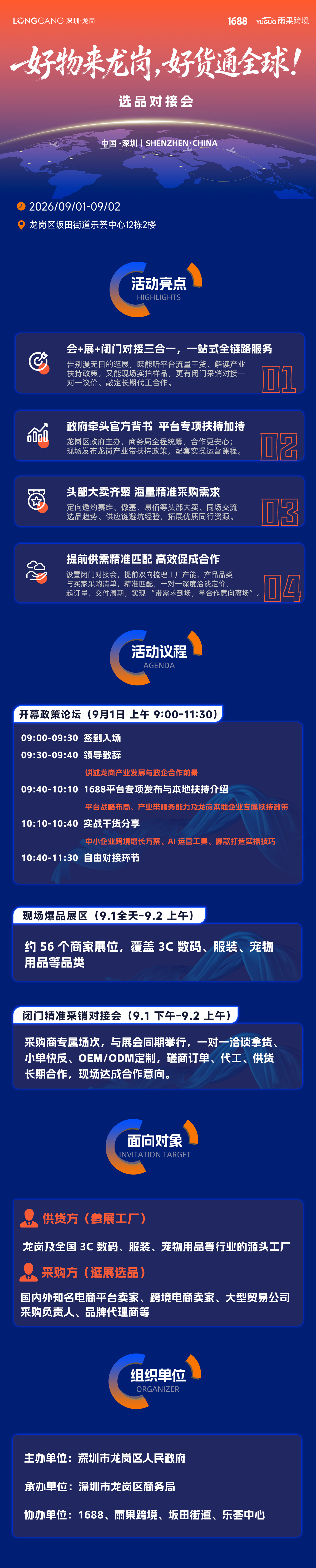 龙岗区“好物来龙岗·好货通全球”选品对接会