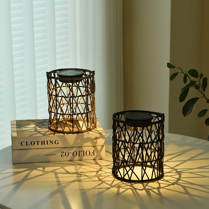 防水藤编氛围灯