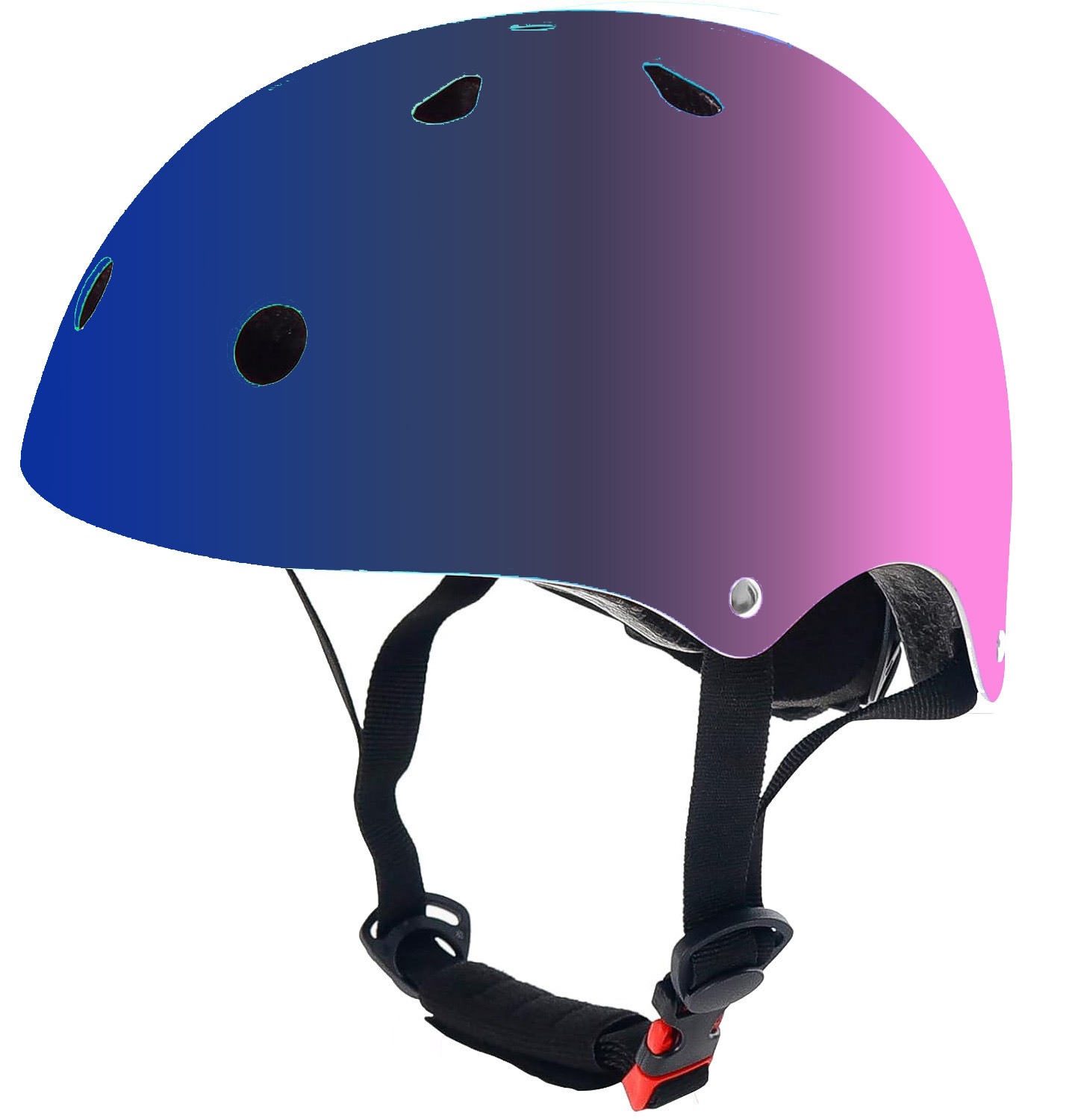 彩色渐变可调节头盔