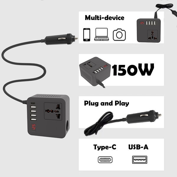 多功能车载逆变器