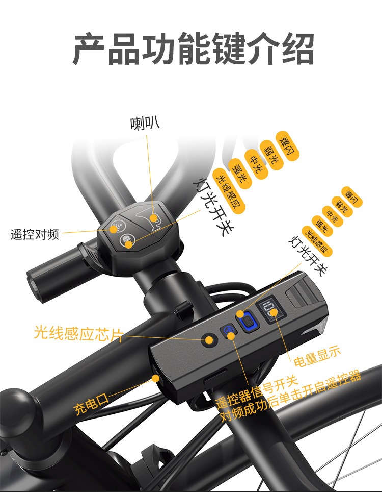 自行车前灯