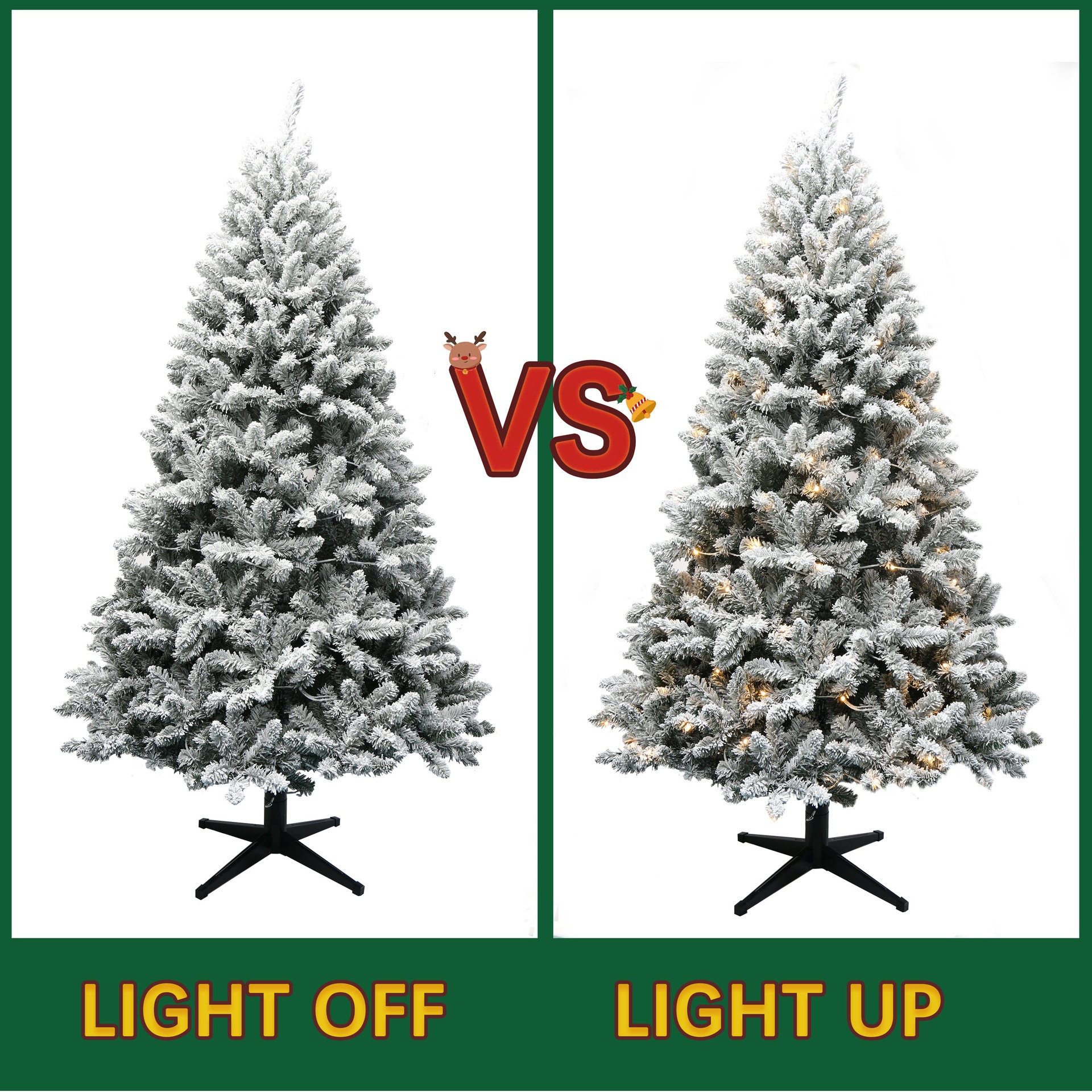 带灯植绒圣诞树 - 锦品出海 带灯植绒圣诞树