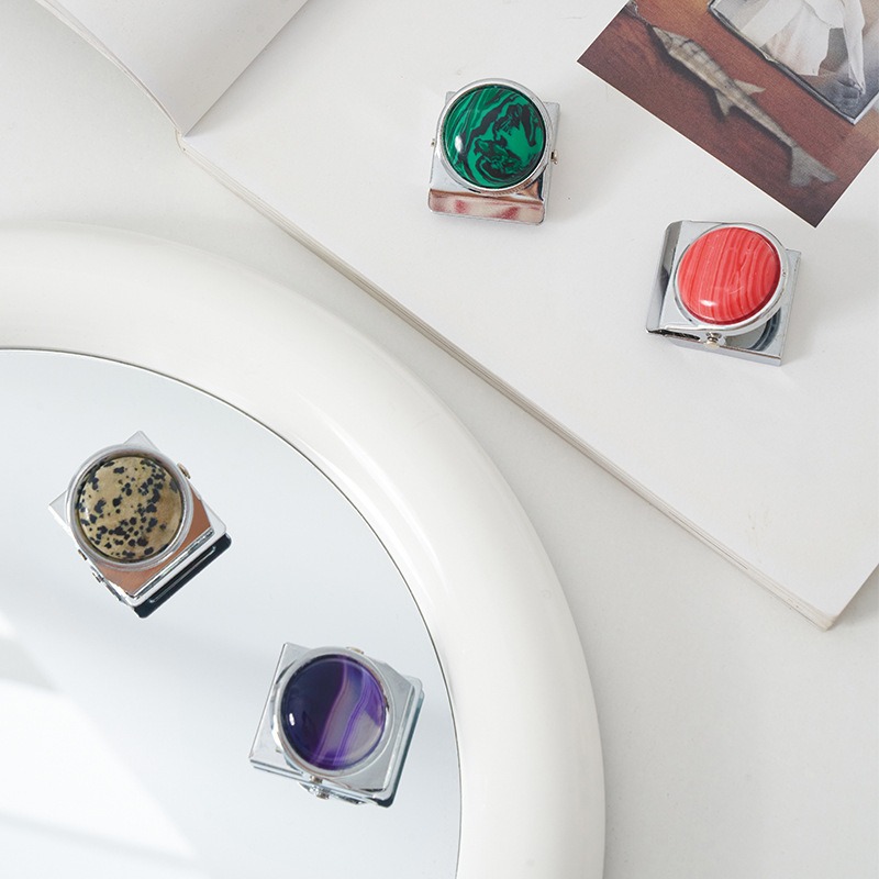 原石磁吸便签夹