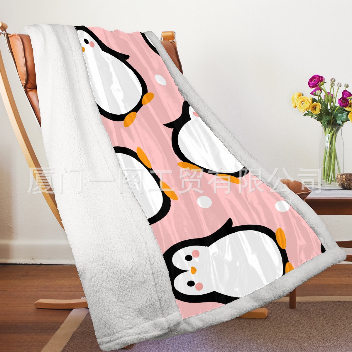羊羔绒毛毯