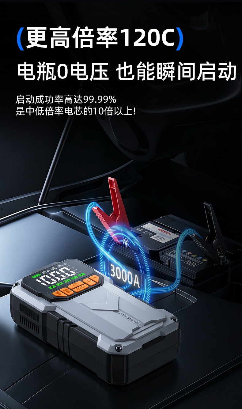 户外应急搭电