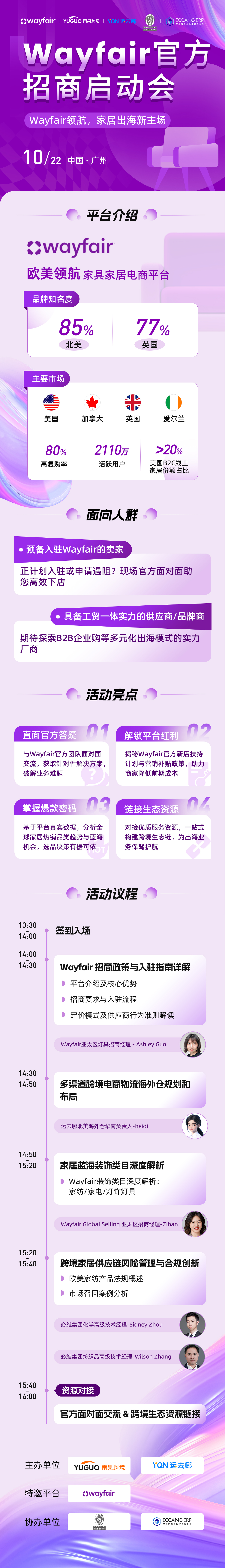 Wayfair官方招商启动会-广州站 2