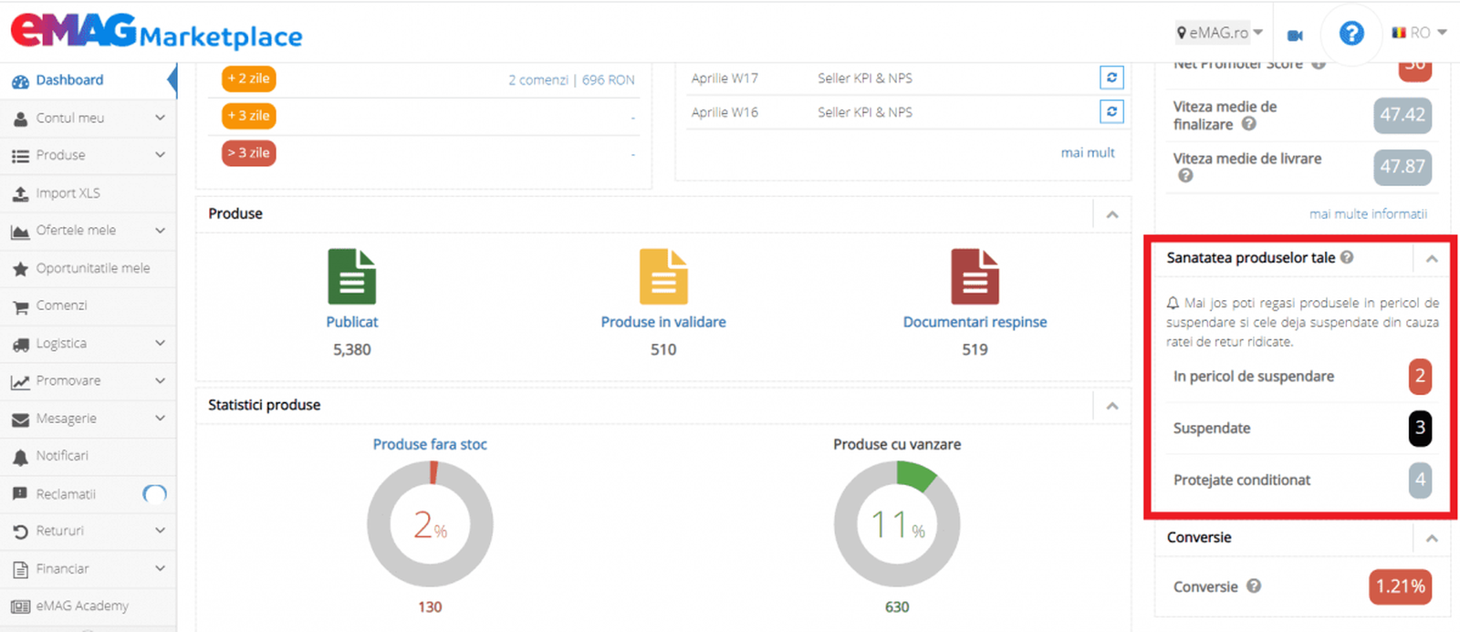 eMAG卖家操作后台使用指南 10 eMAG卖家操作后台使用指南