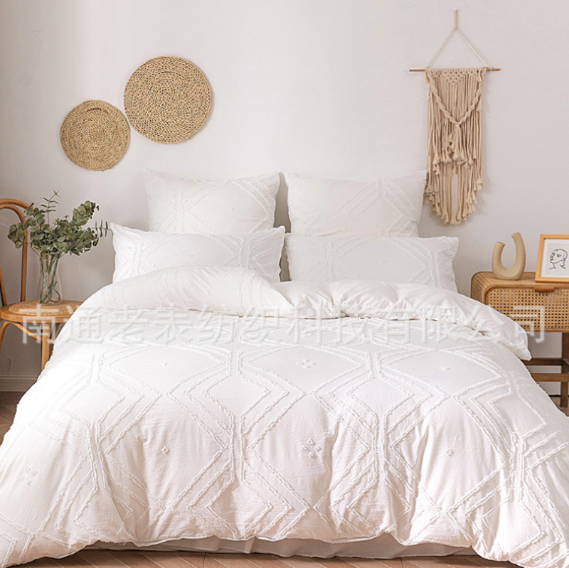 床上用品纯色被套床单