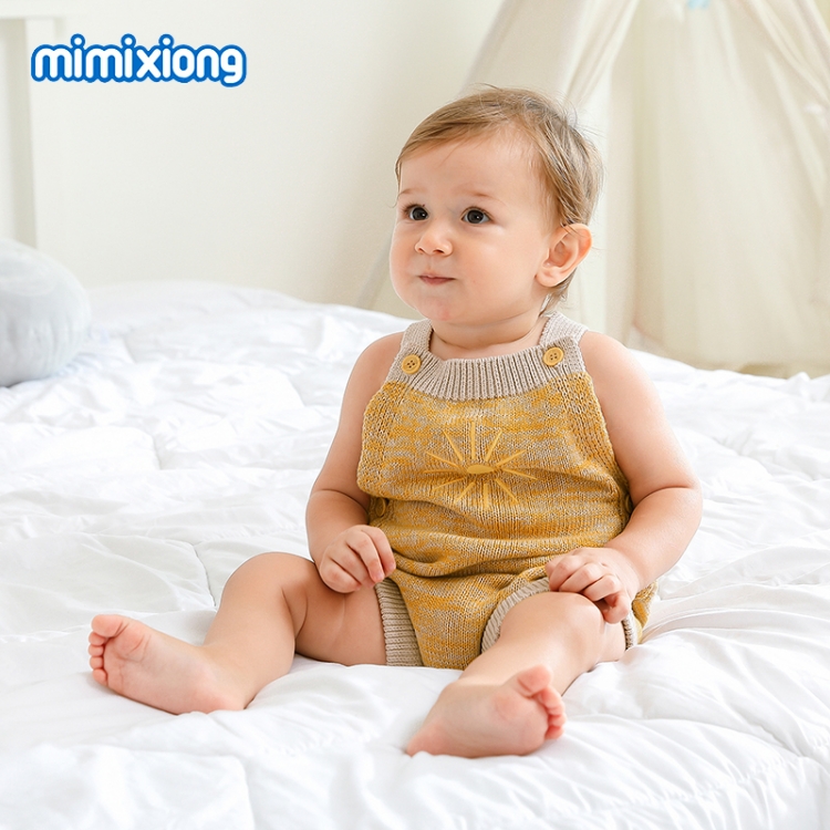 针织连体三角衣