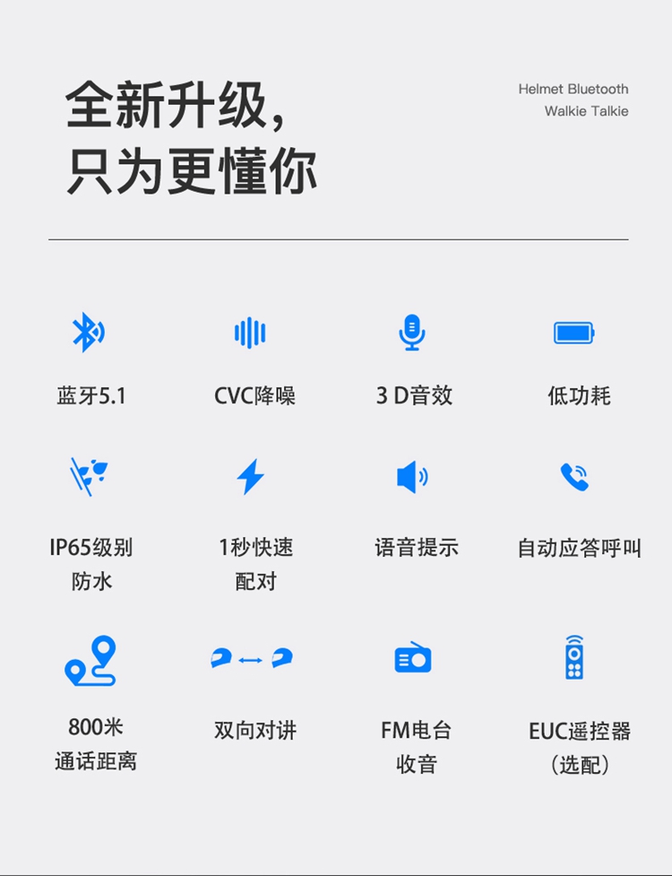 摩托车头盔对讲机