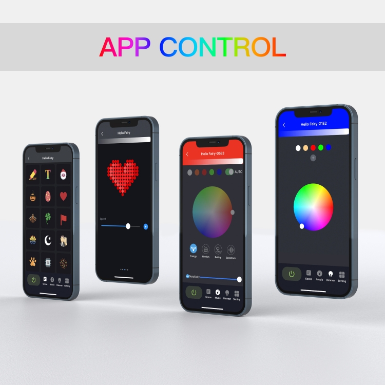 窗帘灯可DIY图案