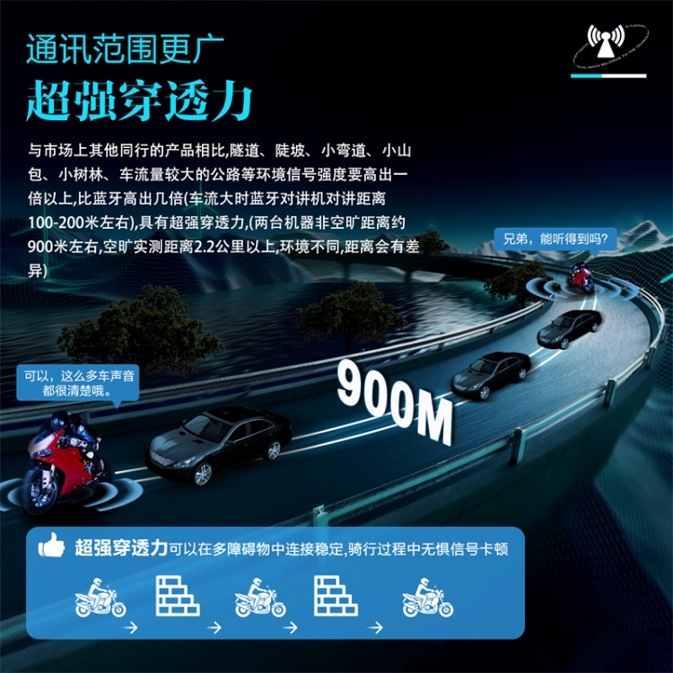 教练对讲机蓝牙降噪