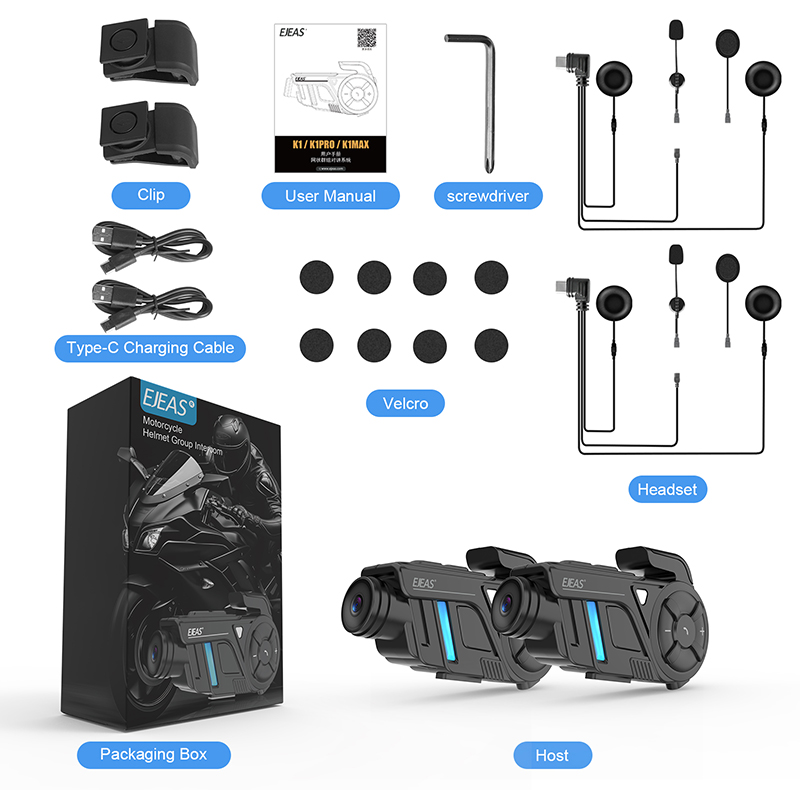 摩托车头盔记录仪