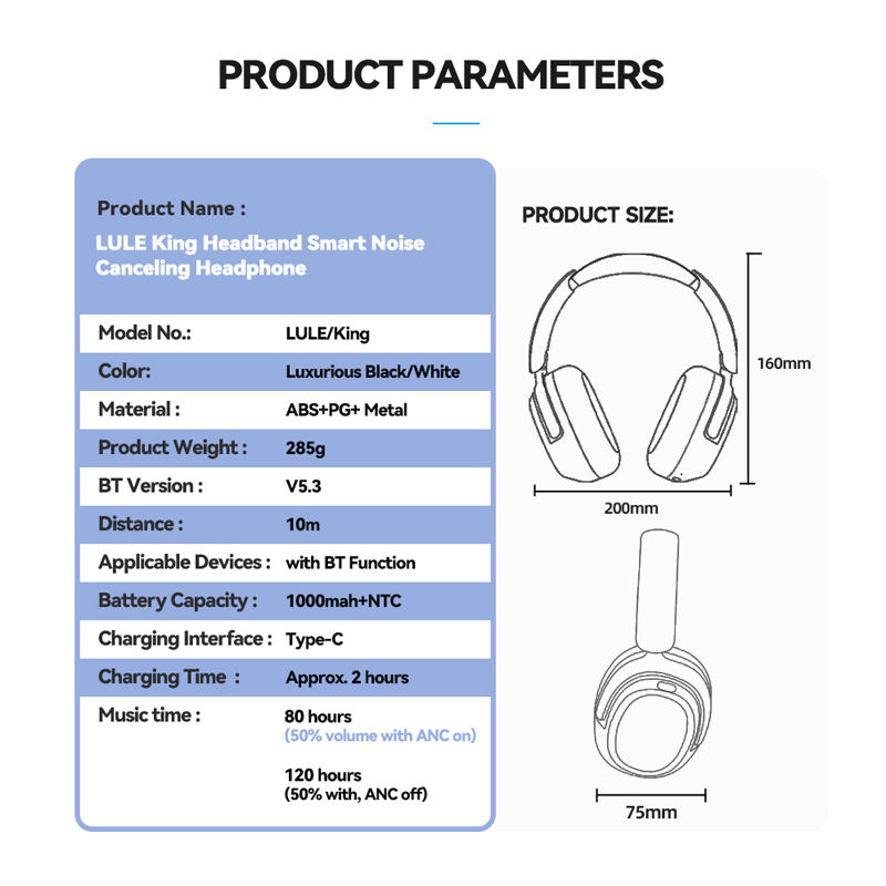 头戴式蓝牙耳机