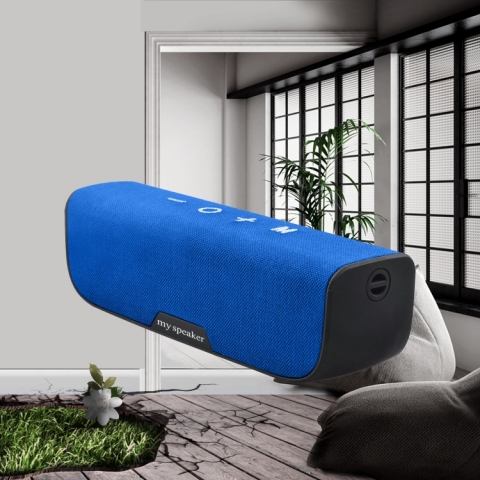 桌面布艺蓝牙音箱