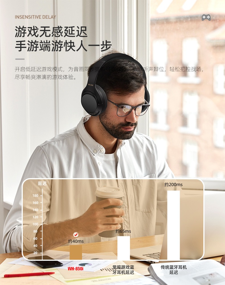 主动降噪头戴式蓝牙耳机 14 主动降噪头戴式蓝牙耳机