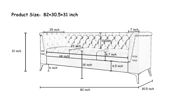 绿色PU面料客厅沙发