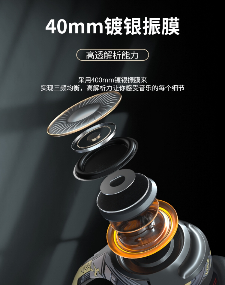 无线头戴式降噪耳麦 10 无线头戴式降噪耳麦