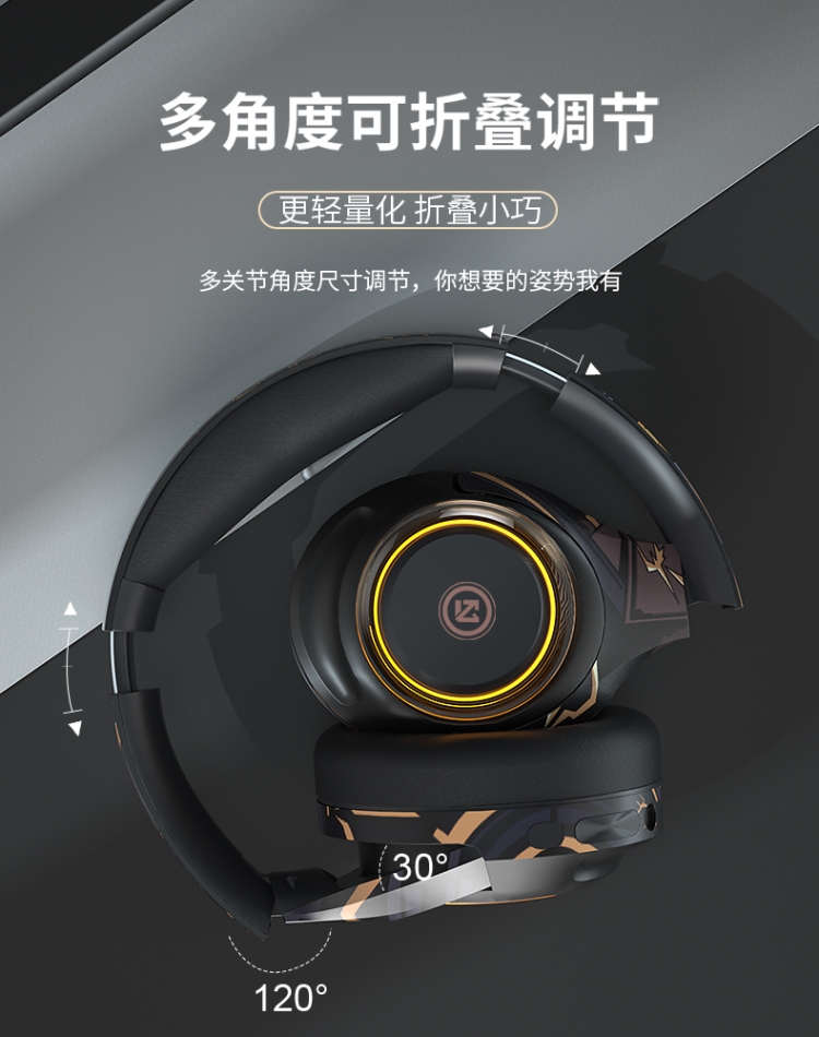 无线头戴式降噪耳麦 14 无线头戴式降噪耳麦