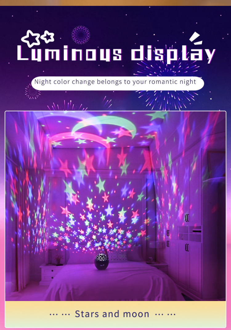 蓝牙音乐星空投影灯