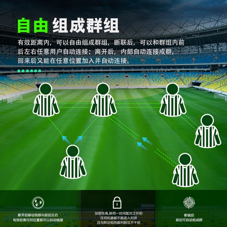 裁判对讲机防水