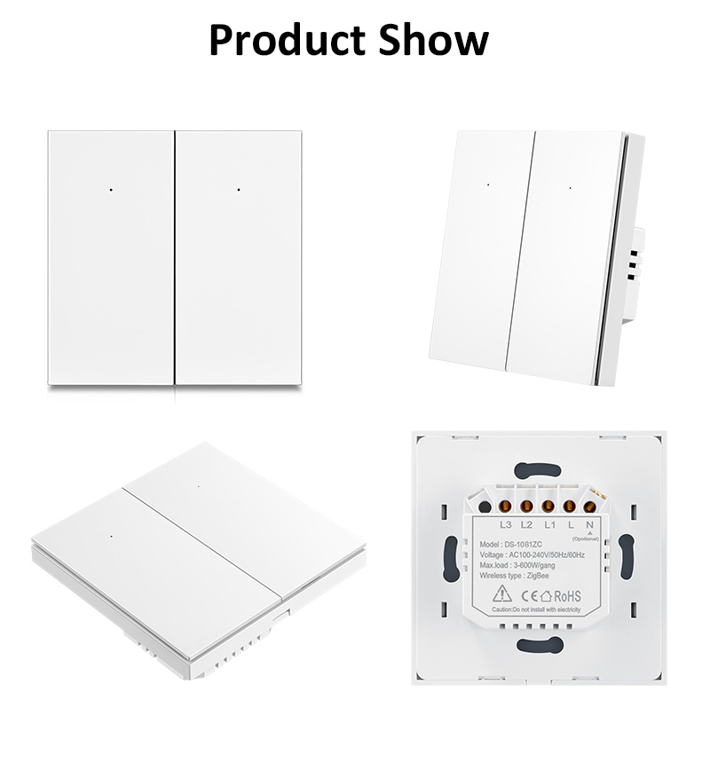 ZigBee大按键开关 8 ZigBee大按键开关