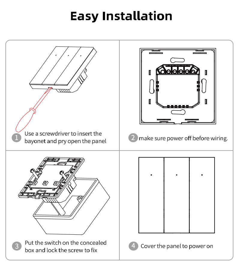 ZigBee大按键开关 14 ZigBee大按键开关