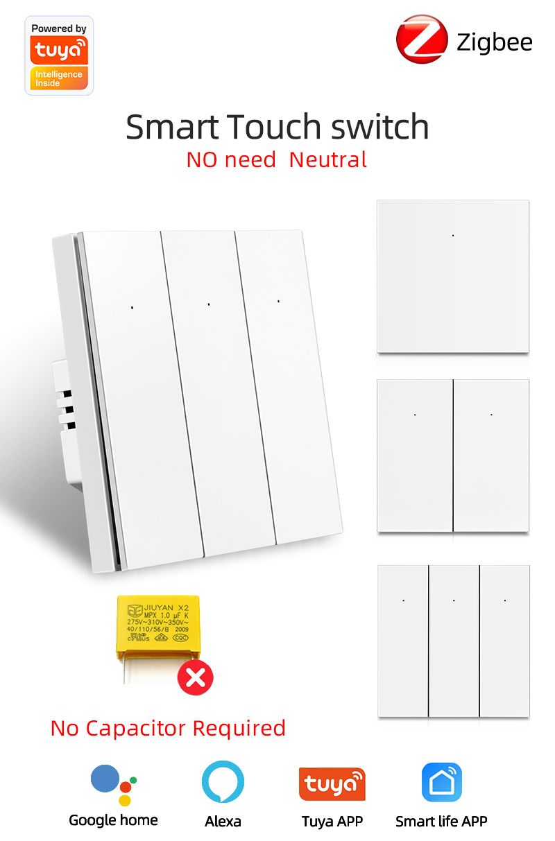 ZigBee大按键开关 1 ZigBee大按键开关