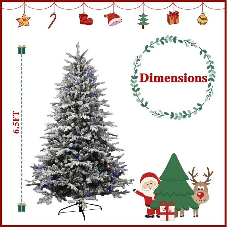 圣诞树加密植绒