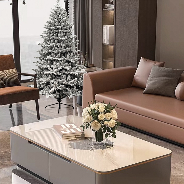 圣诞树加密植绒