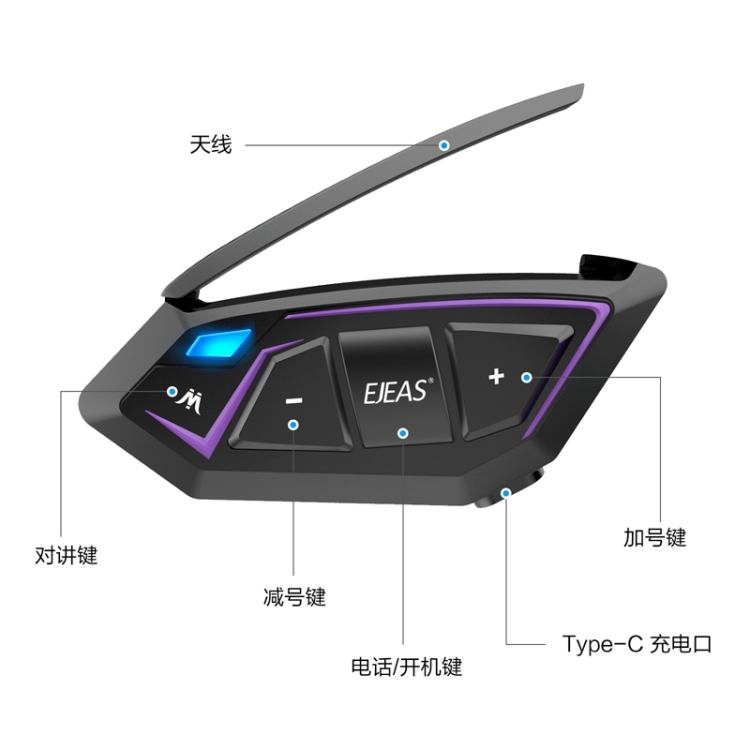 摩托车蓝牙对讲机