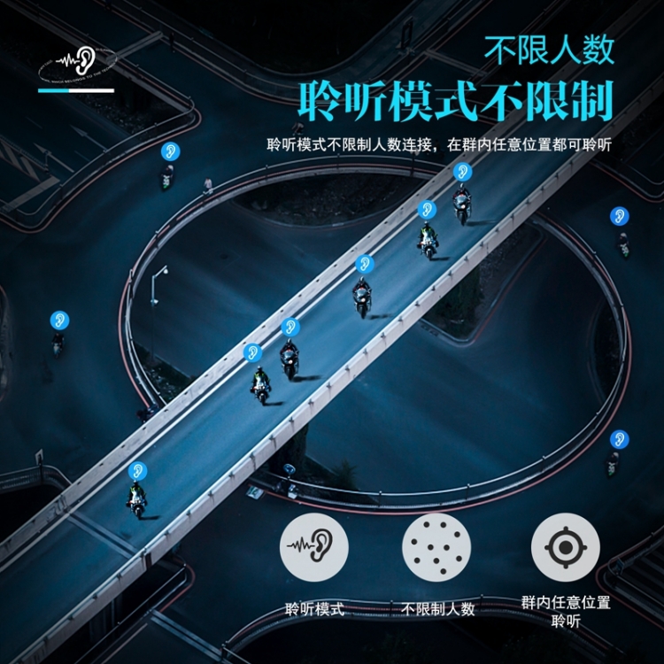 摩托车蓝牙对讲机