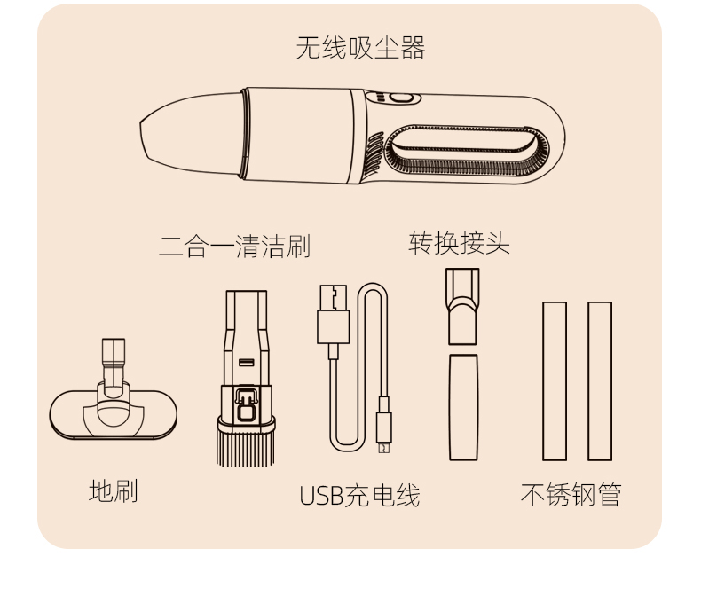 手持家用车载吸尘器 25 手持家用车载吸尘器