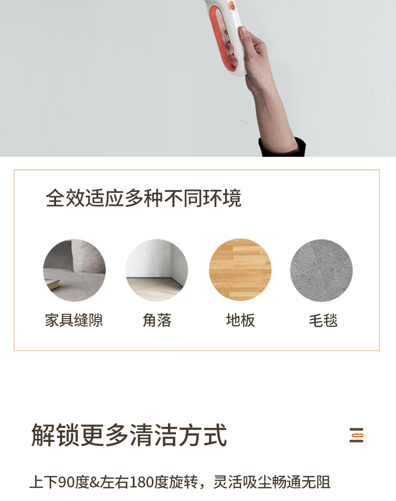 手持家用车载吸尘器