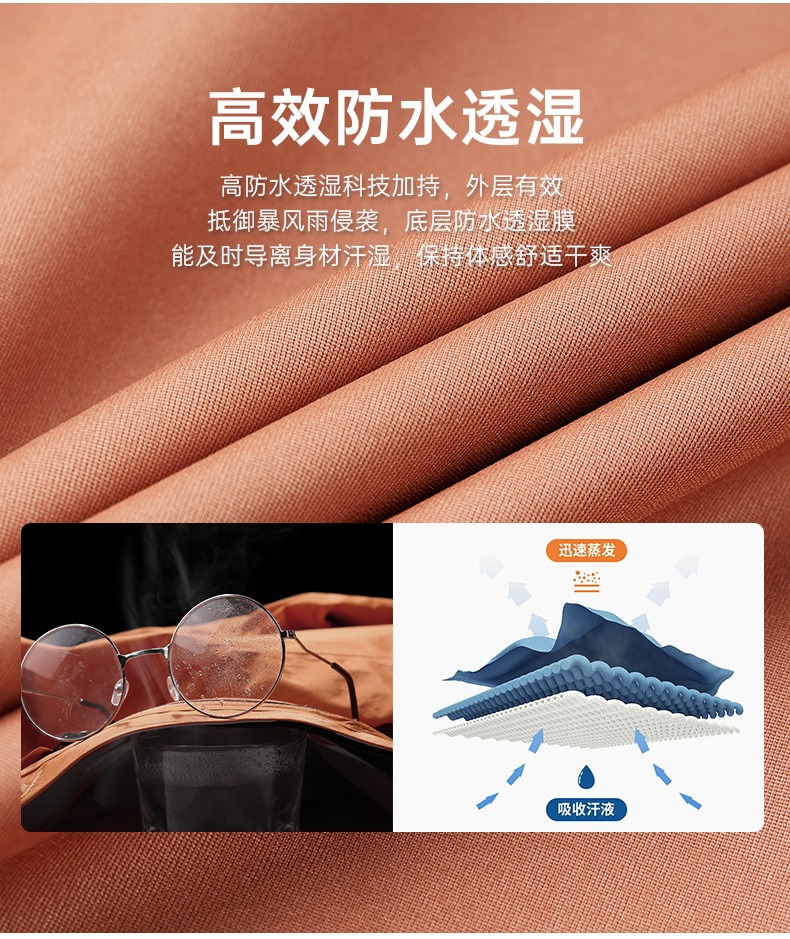 防水防风长款风衣