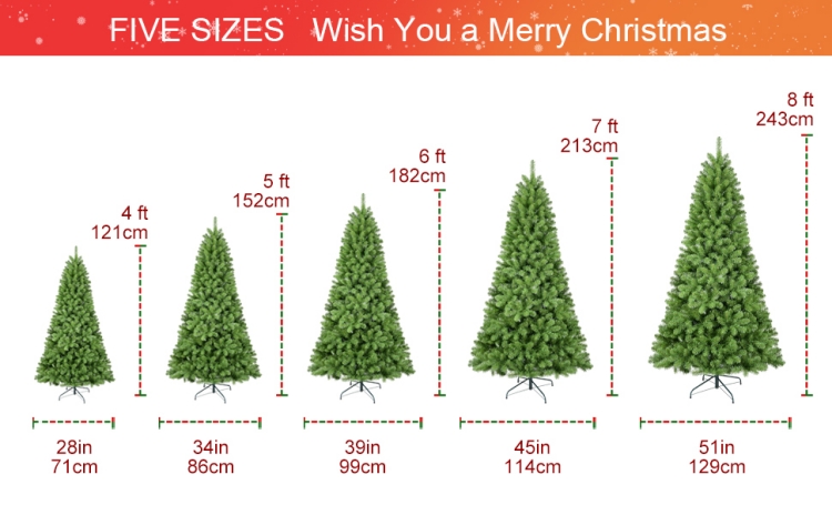 5ft圣诞树多规格