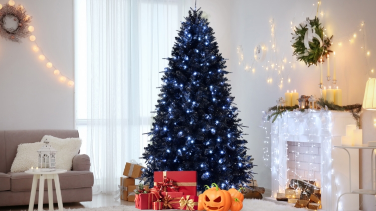 黑色圣诞树4ft 21 黑色圣诞树4ft