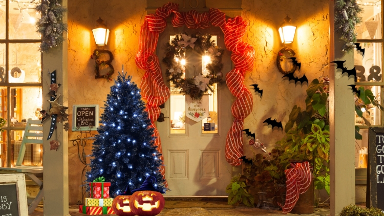 黑色圣诞树4ft 22 黑色圣诞树4ft