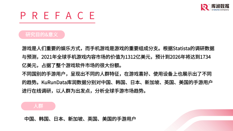 全球手游市场概览