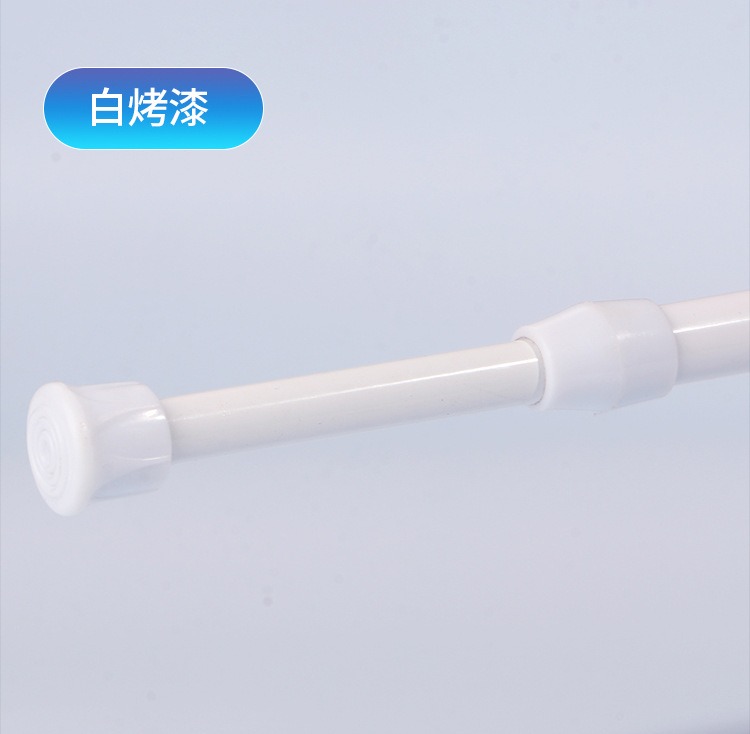 伸缩门帘杆免安装