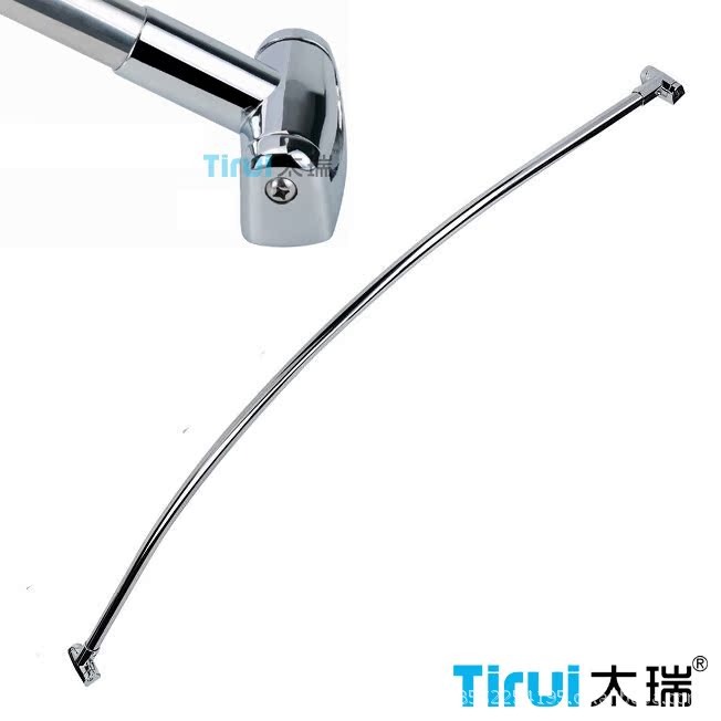 弧形伸缩浴帘杆