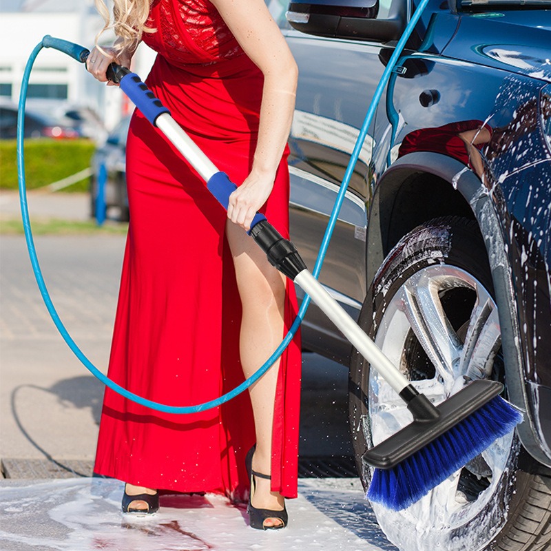 洗车工具可伸缩通水刷