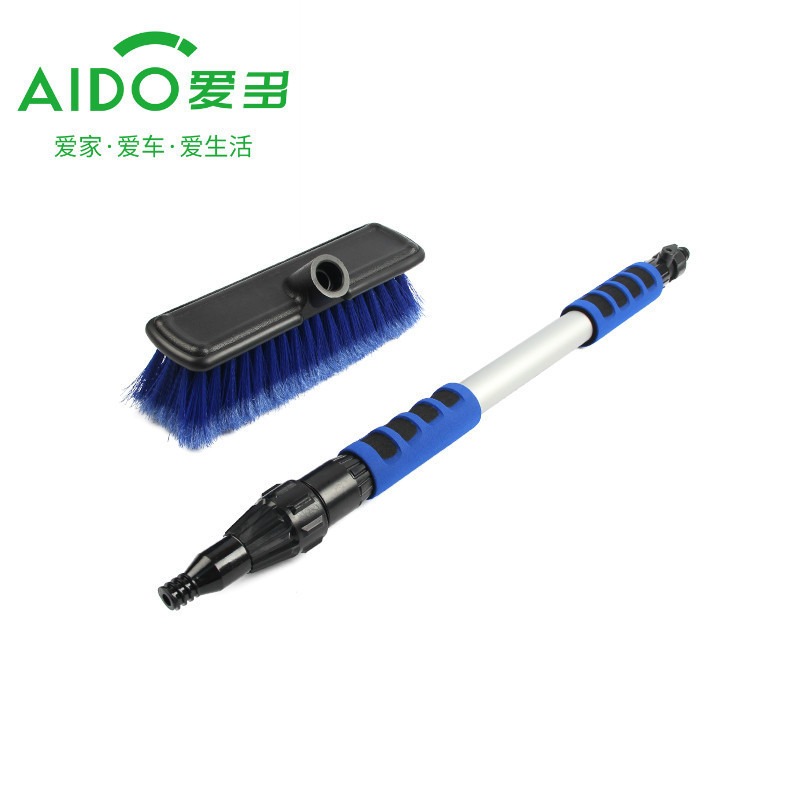 洗车工具可伸缩通水刷