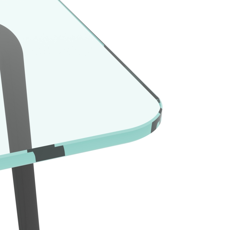 钢化玻璃透明茶几