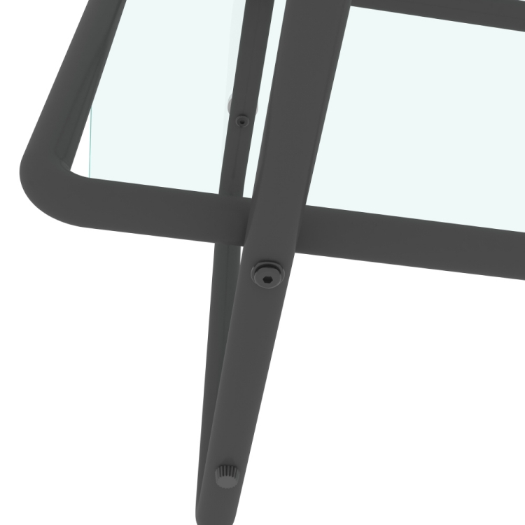 钢化玻璃透明茶几