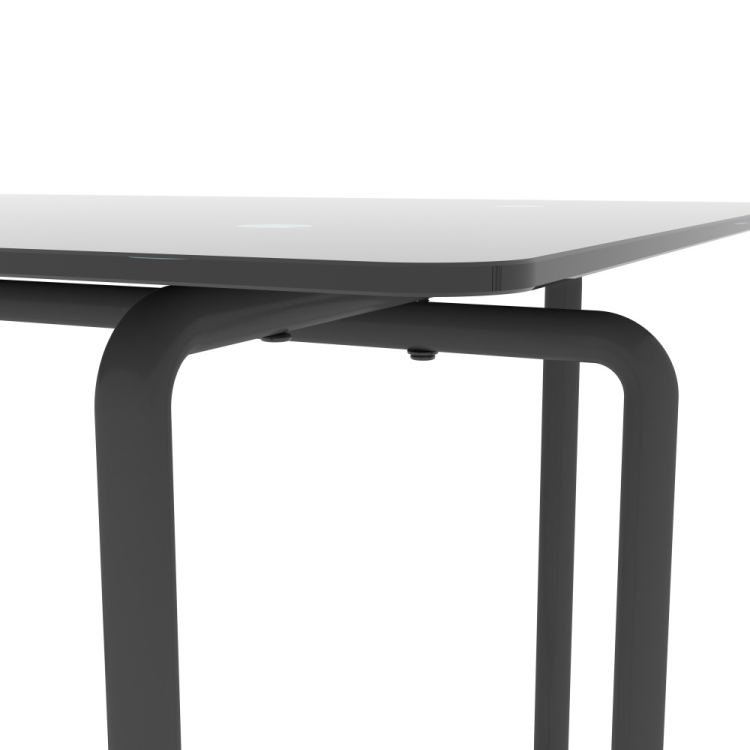 钢化玻璃透明茶几