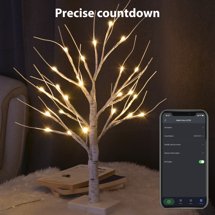 0.6m双支装白桦树