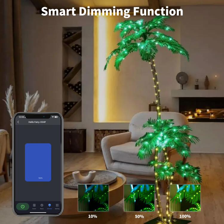 1.8M椰子树装饰灯 10 1.8M椰子树装饰灯