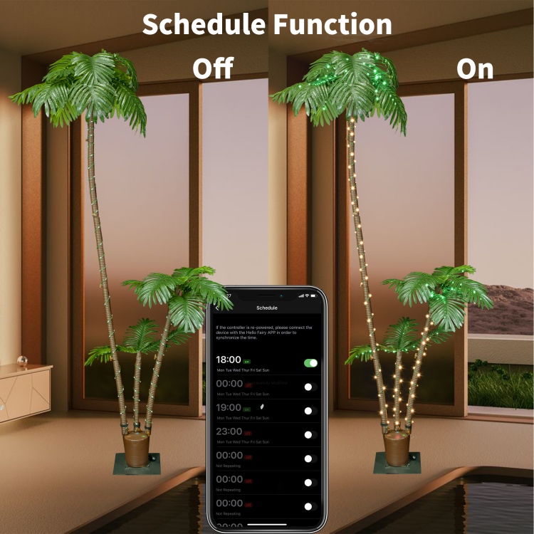 1.8M椰子树装饰灯 11 1.8M椰子树装饰灯