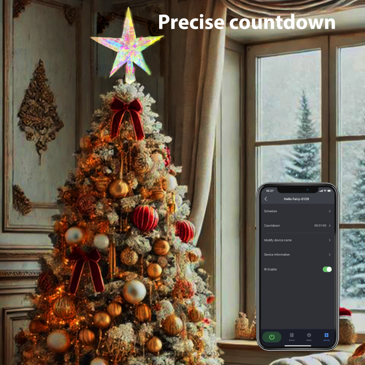 幻彩片五角星圣诞树 4 幻彩片五角星圣诞树